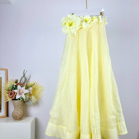 Zimmermann ILLUSTRATION strapless midi dress - Picture 14 of 14